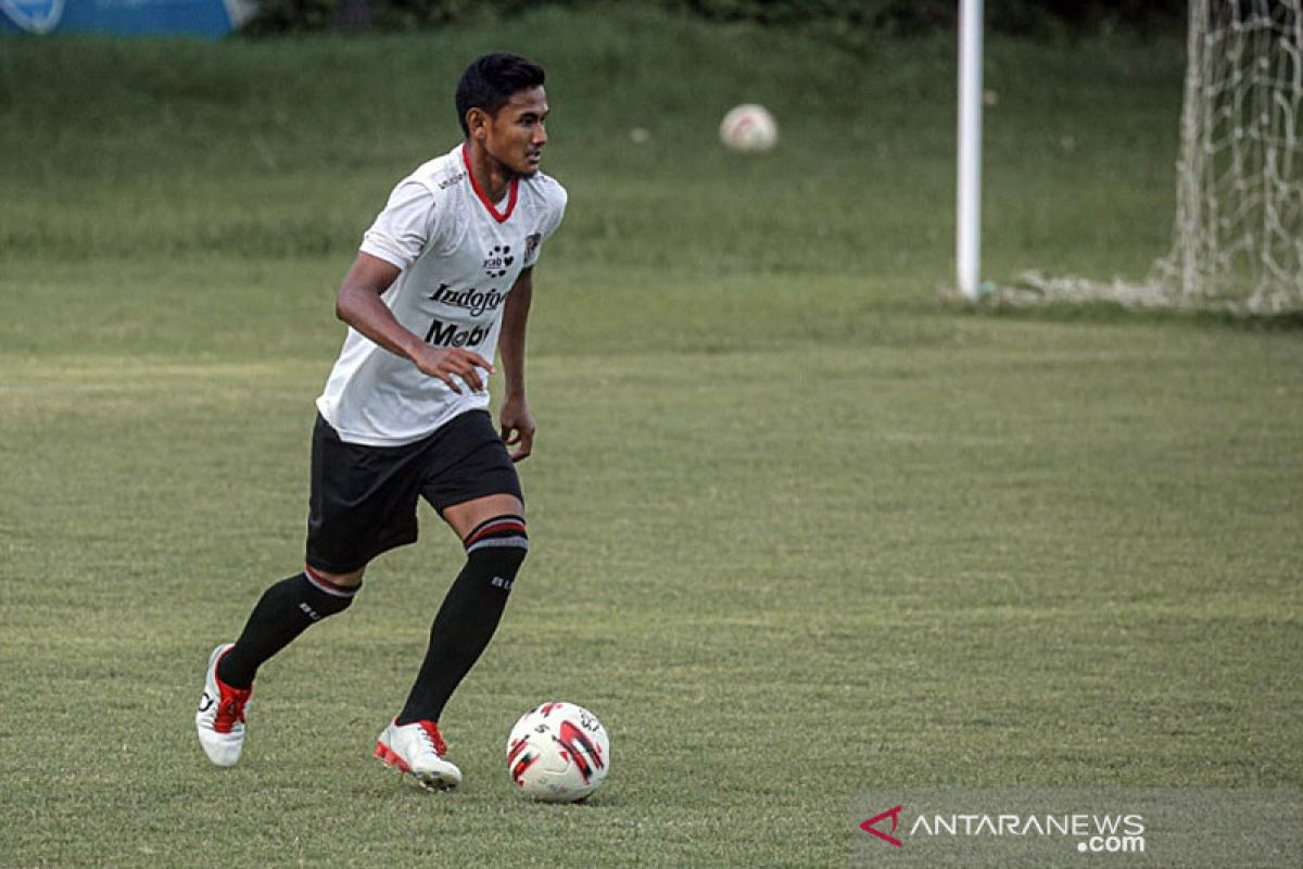 Bek tengah Bali United ingin raih tiga poin dari Madura United