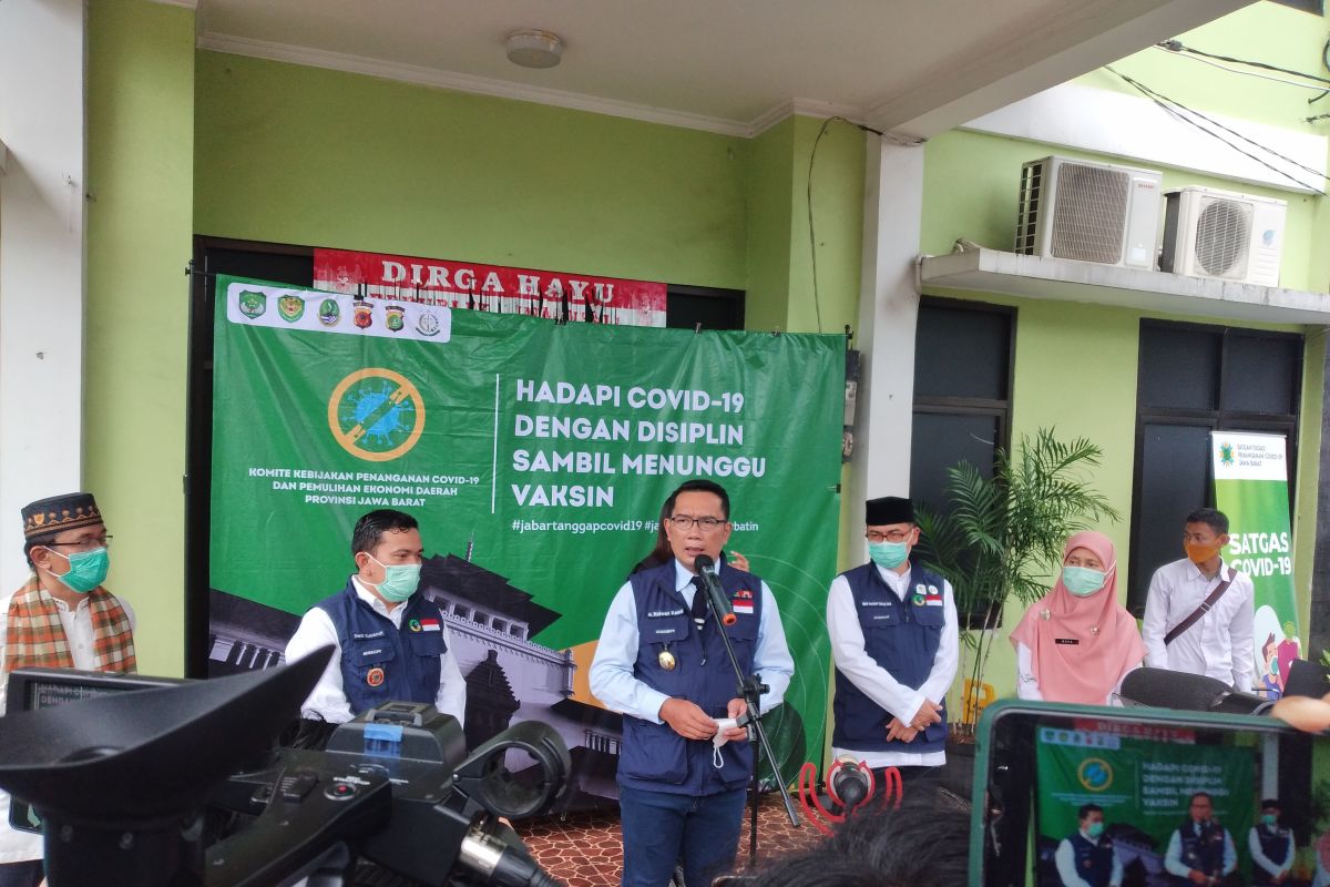 Ridwan Kamil nyatakan Provinsi Jabar siap untuk menerima vaksin COVID-19