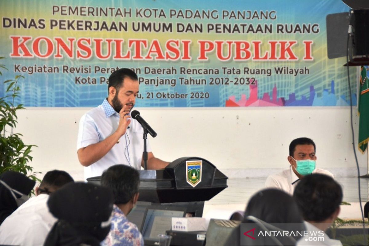 Pemkot Padang Panjang bakal revisi Perda RTRW