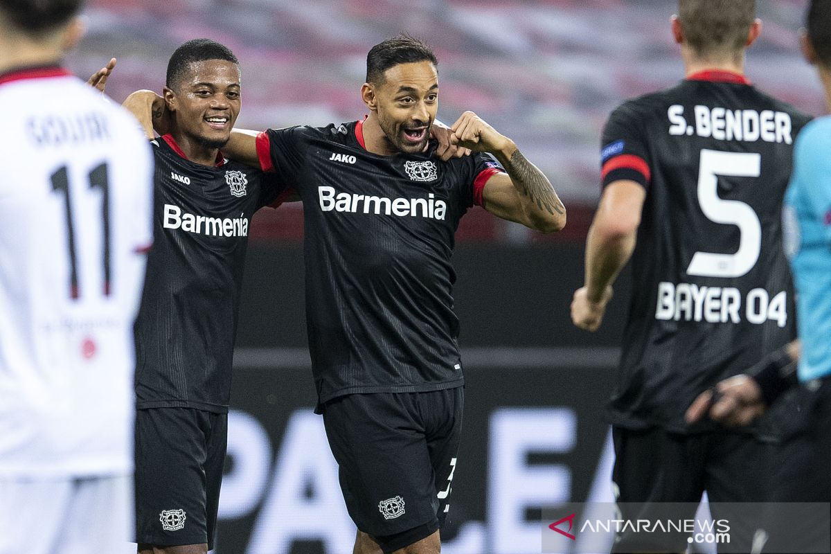 Leverkusen pesta gol di kandang sendiri dengan kemenangan 6-2 atas Nice