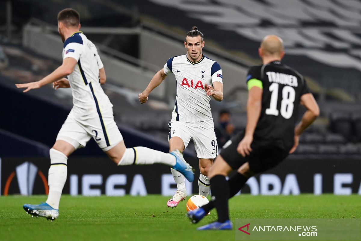 Gareth Bale diturunkan sejak awal laga dalam lawatan Tottenham ke markas Royal Antwerp