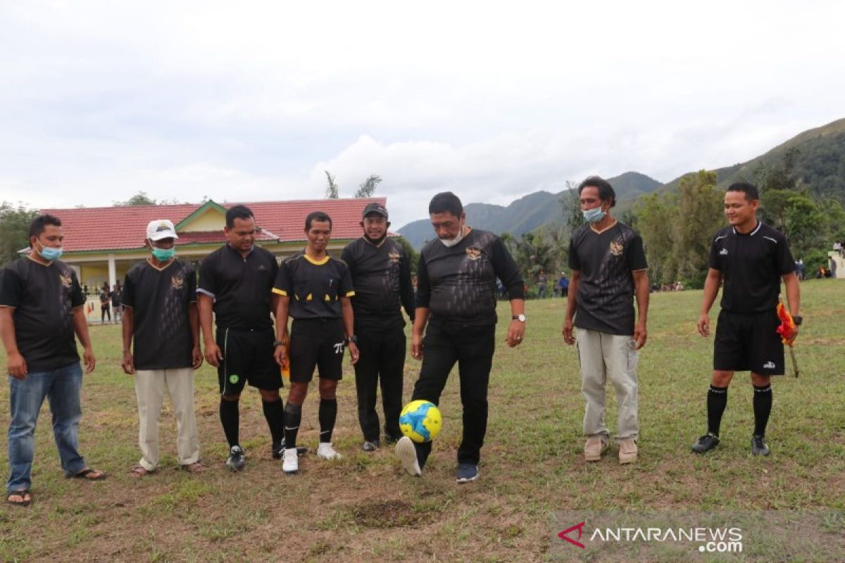 32 klub sepakbola U 23 ikuti turnamen Tor Nangge Cup Sipirok 2020