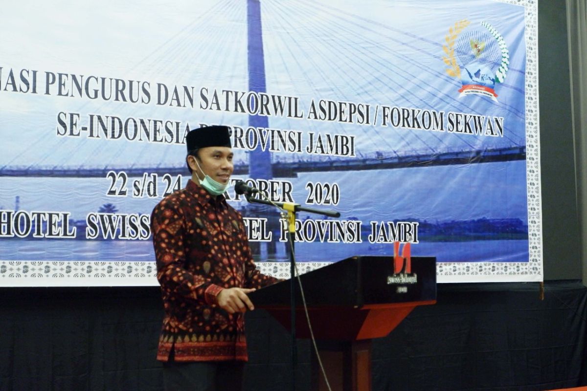 Ketua DPRD Jambi berharap rakor Sekwan se-Indonesia dapat mengoptimalkan kerja DPRD
