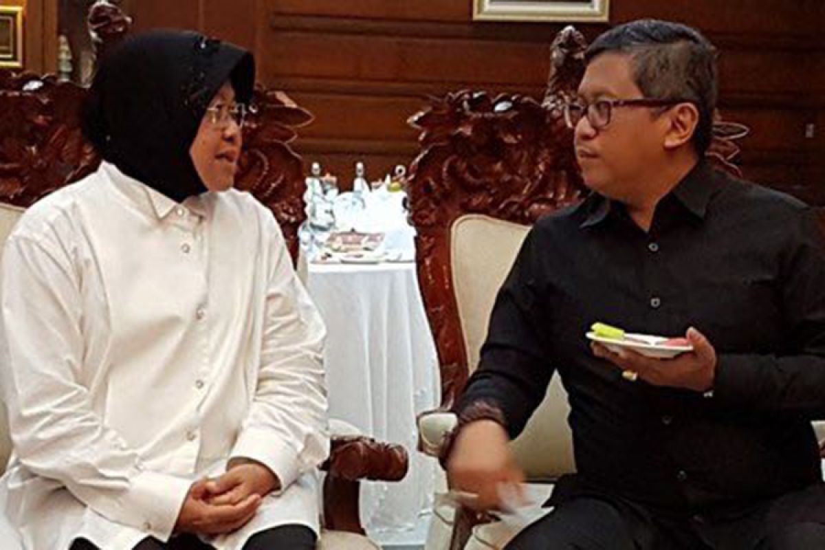 Sekjen PDIP : Hijaunya Surabaya di tangan Risma akan dilanjutkan Eri Cahyadi