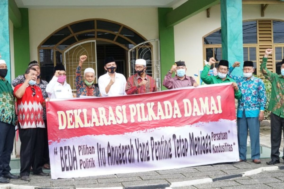 MUI dan Ormas Islam Simalungun deklarasi Pilkada Damai