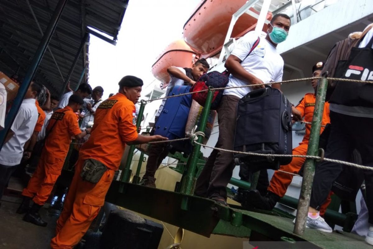 22 orang kru Kapal Sabuk Nusantara 83 tertular COVID-19