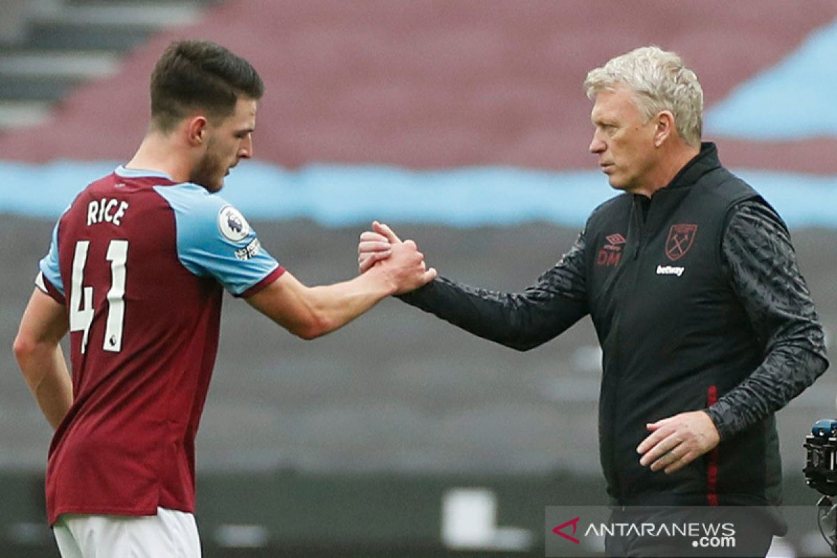 Moyes puji pertahanan West Ham saat lawan Manchester City