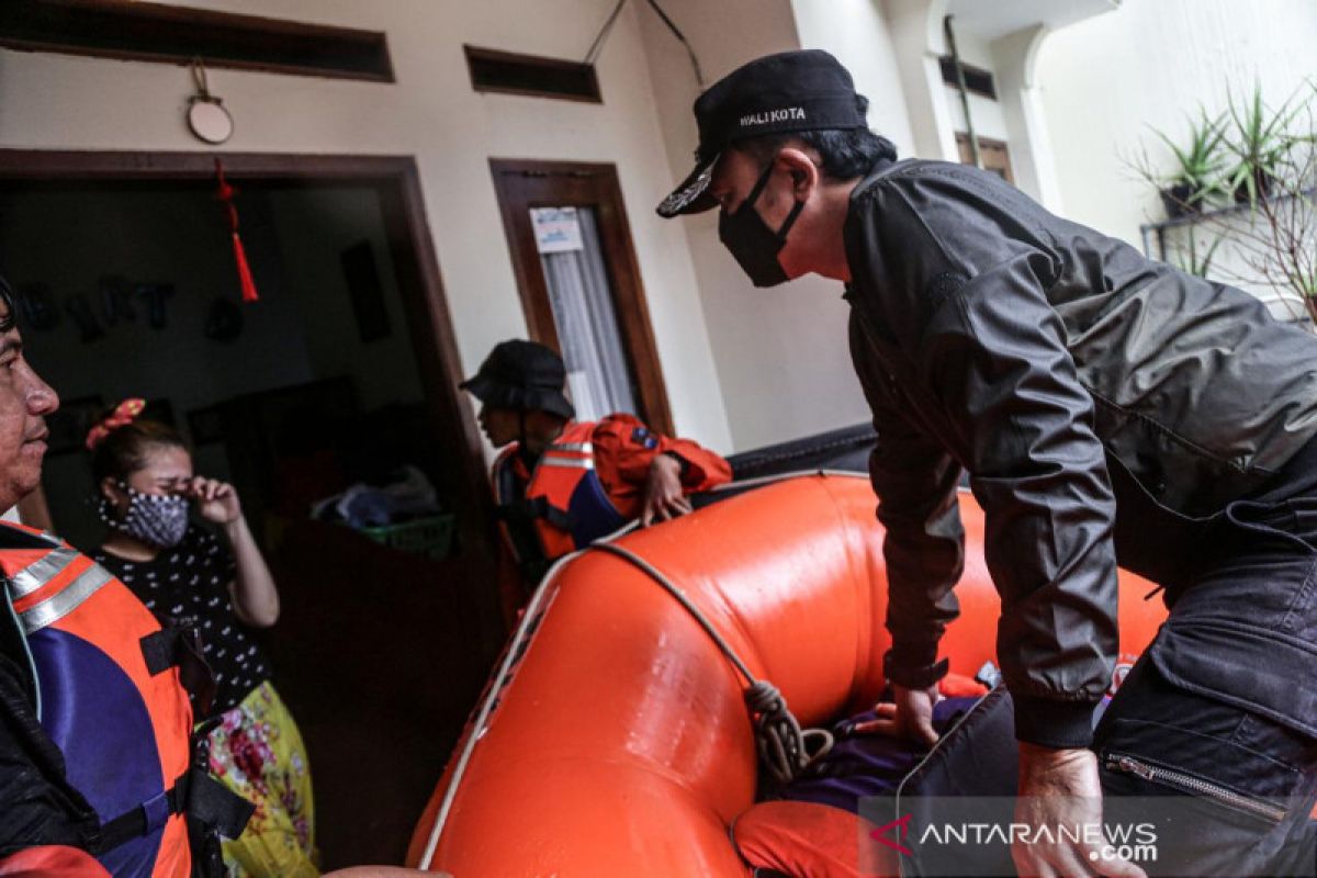 Banjir rendam Perumahan Griya Cimanggu Indah Bogor