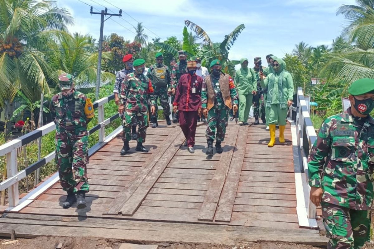 TMMD bantu pemerintah putuskan mata rantai penyebaran COVID-19