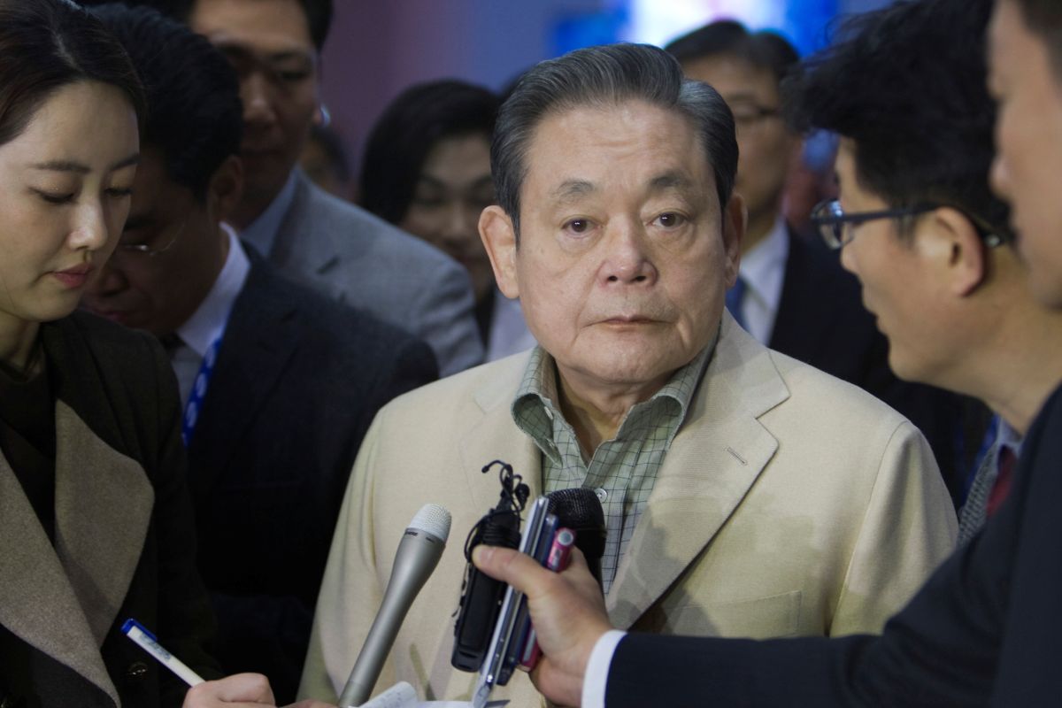 Lee Kun-hee, pemimpin besar Group Samsung meninggal dunia