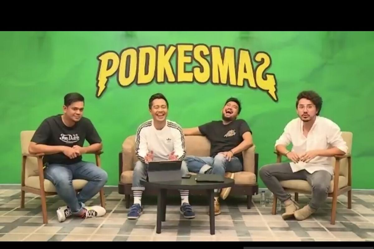 Podkesmas berbagi ilmu podcast di ulang tahun pertama