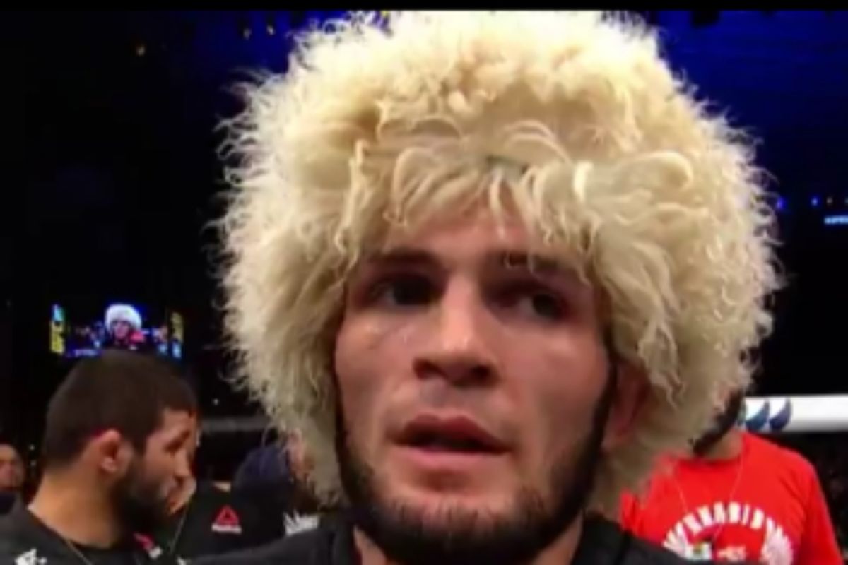 Khabib Nurmagomedov mendapat bayaran Rp88 miliar usai kalahkan Gaethje