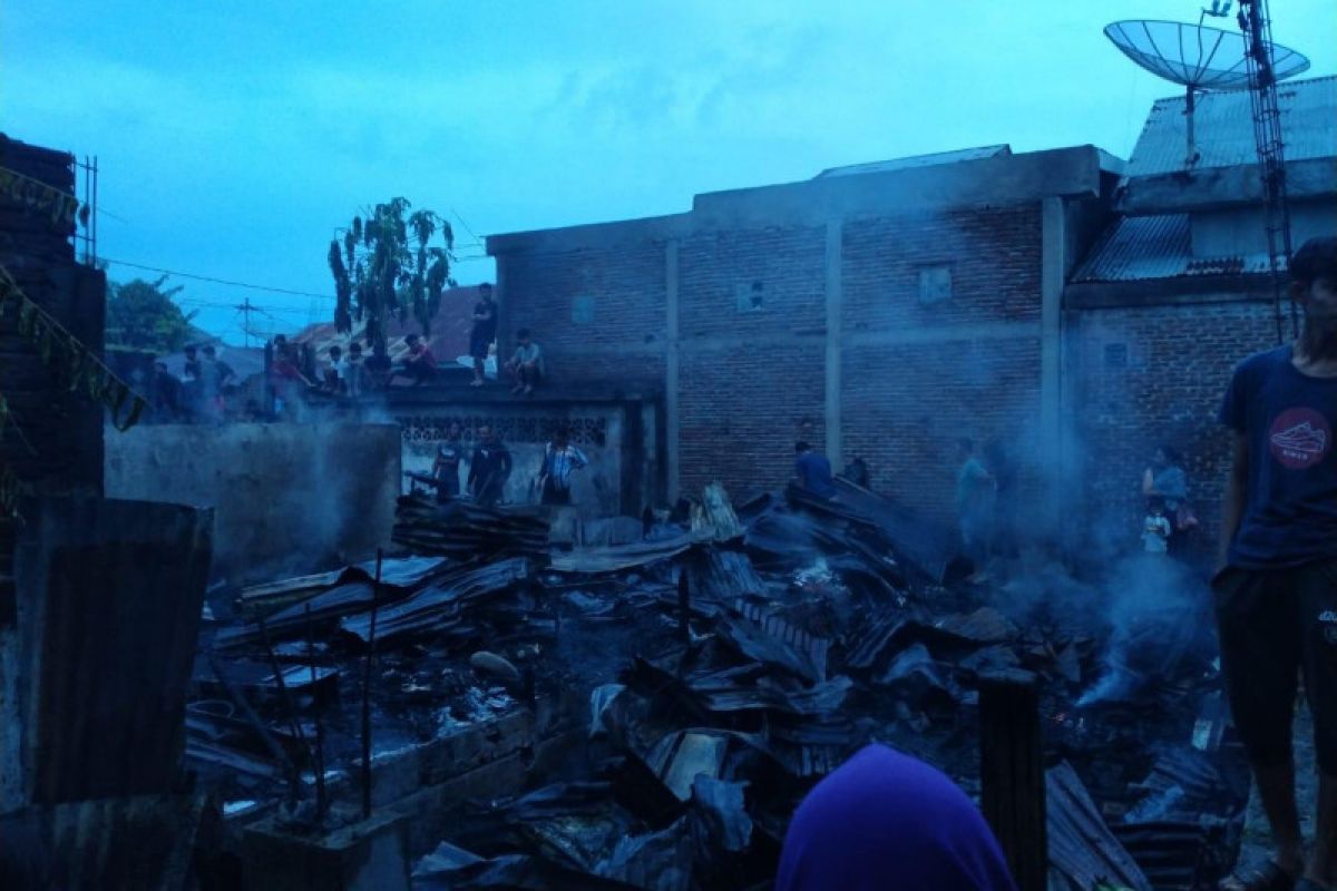 Empat unit rumah ludes terbakar di Lhokseumawe