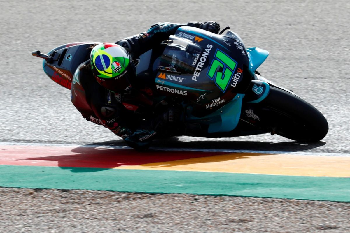 Franco Morbidelli kalahkan duet Suzuki untuk juarai Grand Prix Teruel