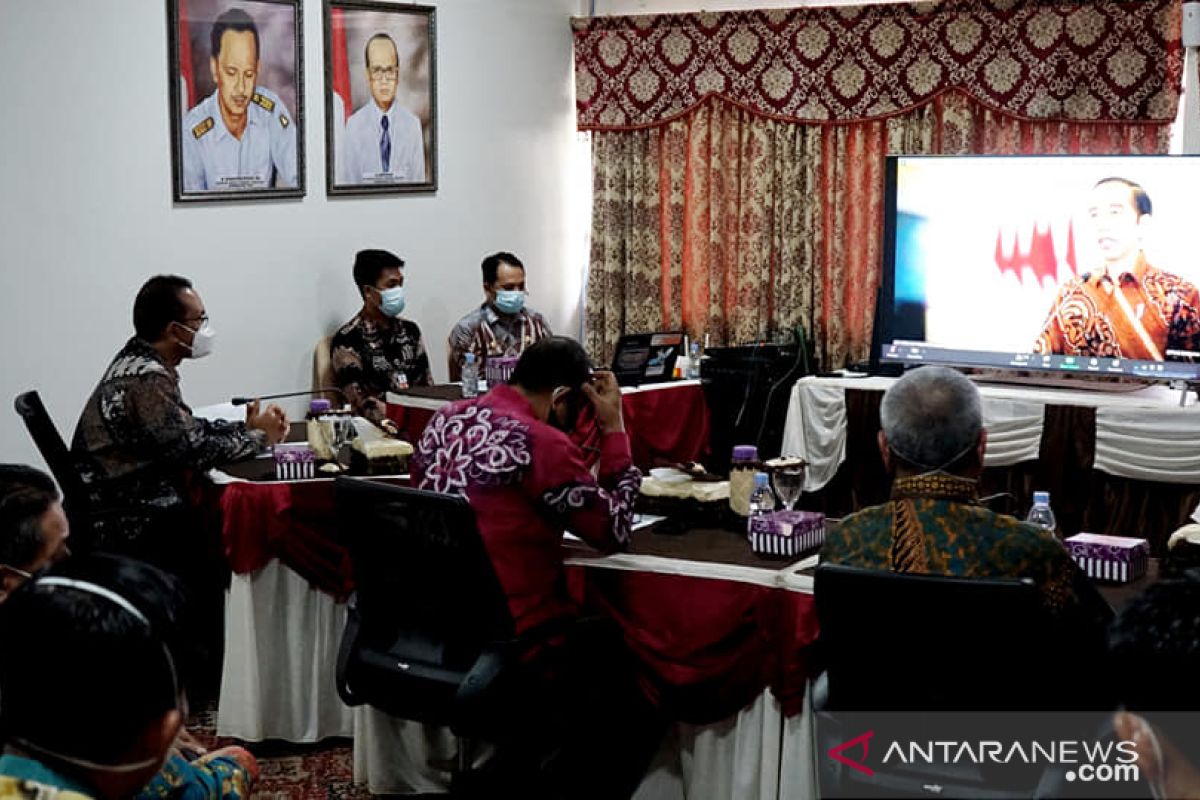 Sekda HSS ikuti rakornas pengendalian inflasi tahun 2020