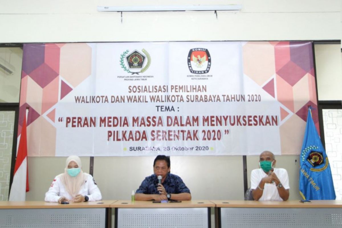 PWI Jatim ingatkan media massa tak berpihak ke paslon di pilkada