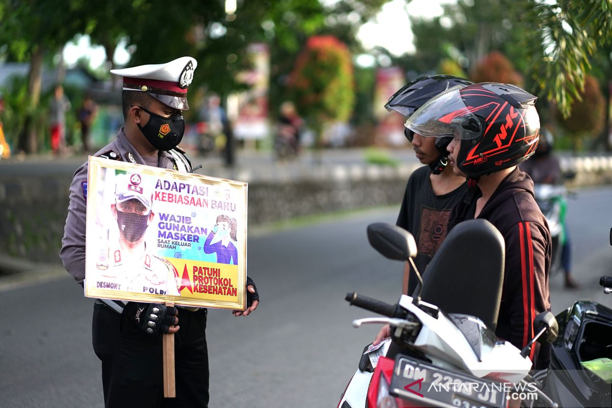 Polres Gorontalo Kota imbau warga terapkan protokol kesehatan