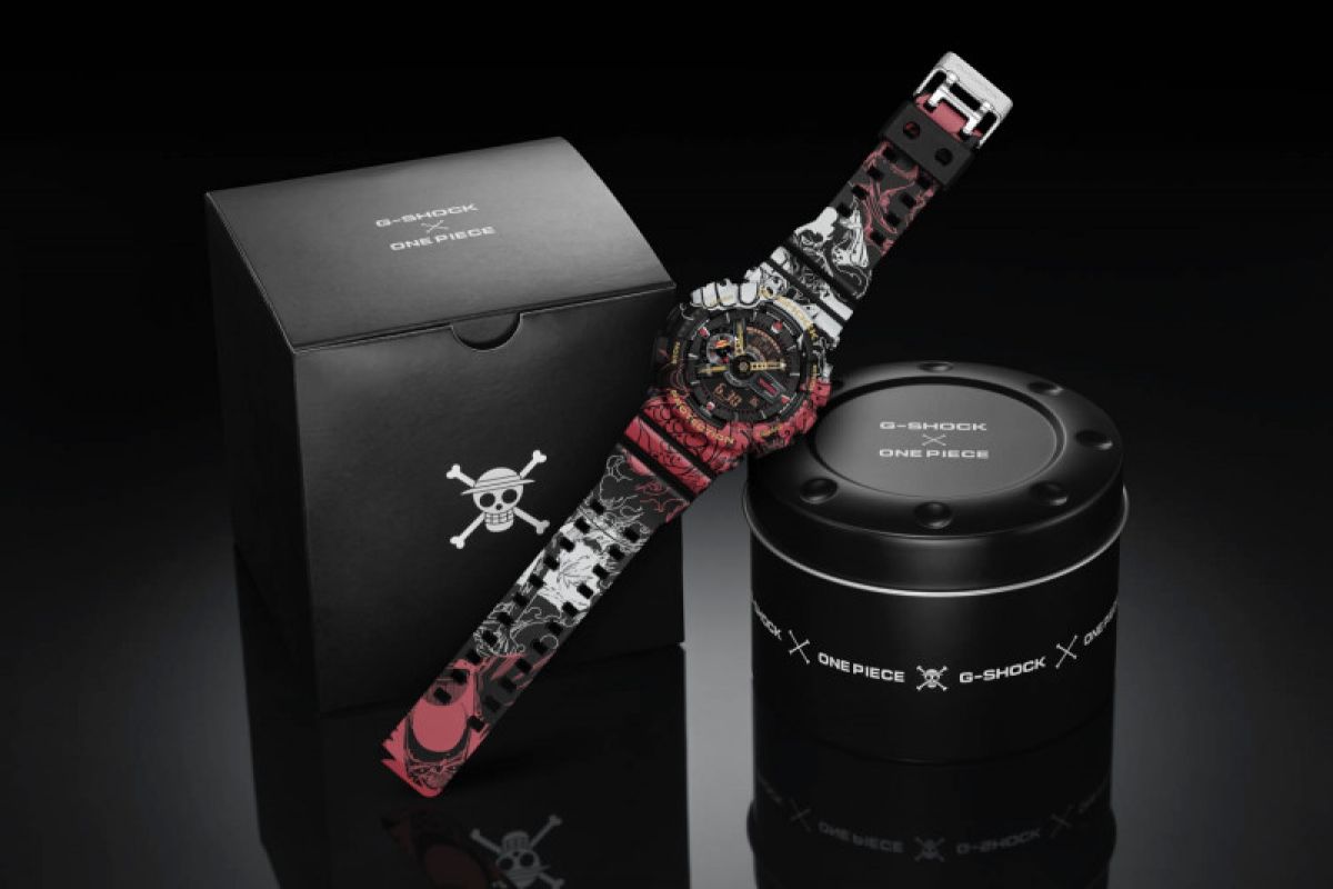 G-SHOCK - One Piece berkolaborasi jam tangan terbatas cuma 104 unit