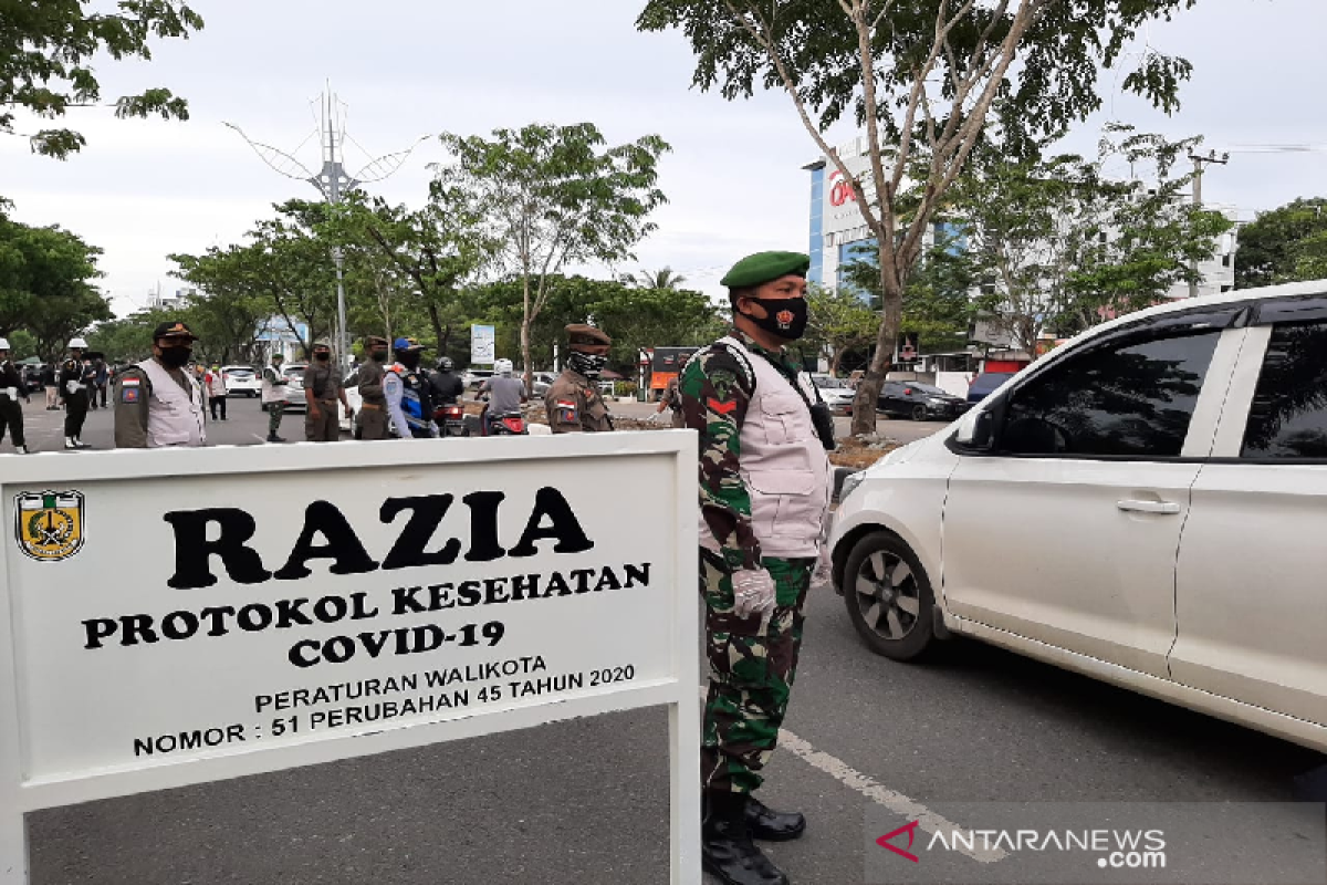 Banda Aceh kumpulkan Rp 15 juta dari pelanggar protokol kesehatan