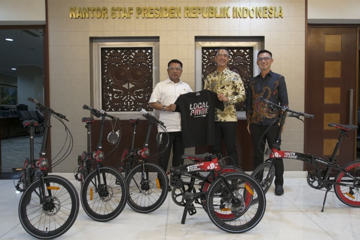 Moeldoko klarifikasi sepeda lipat bukan untuk Presiden Joko Widodo