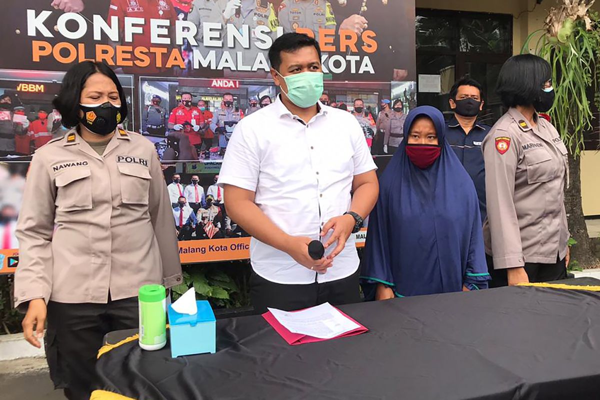 Polresta Malang Kota amankan seorang perempuan aniaya ibu kandung