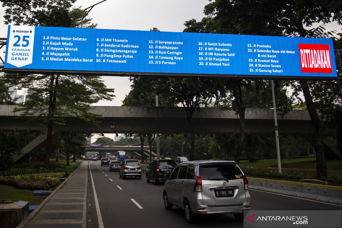 Ini usulan Polda Metro terkait ganjil-genap