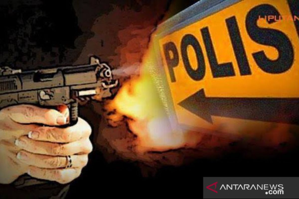 2 butir peluru tembus perut seorang polisi di Medan