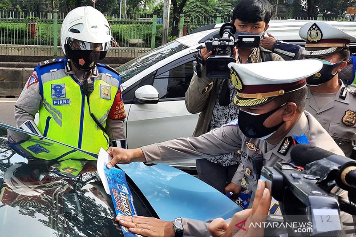 613 pelanggar lalin terjaring Operasi Zebra di Jakarta Barat