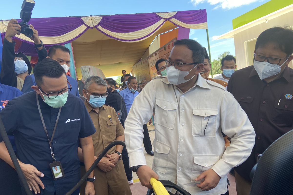 Pertamina Sumbagsel luncurkan BBM Satu Harga di Kecamatan Babat Toman