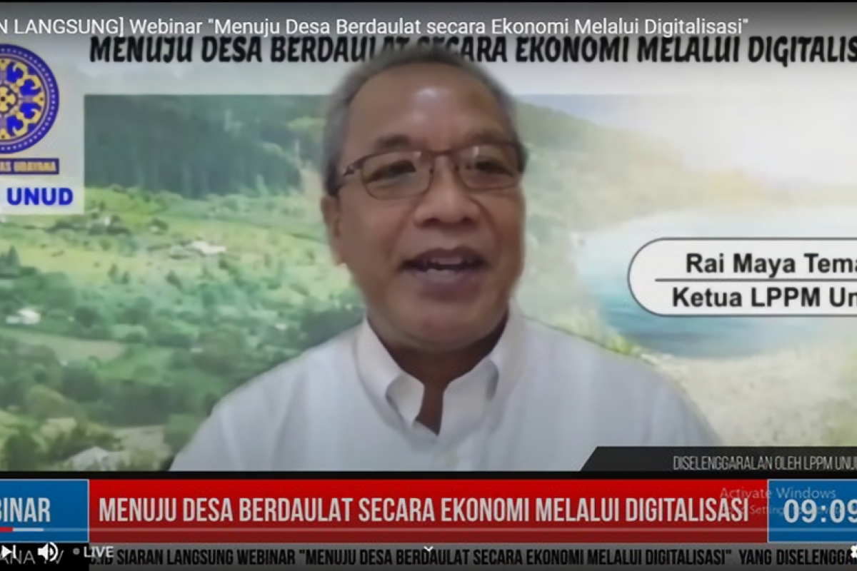 LPPM Unud dukung digitalisasi manajemen desa berbasis kearifan lokal