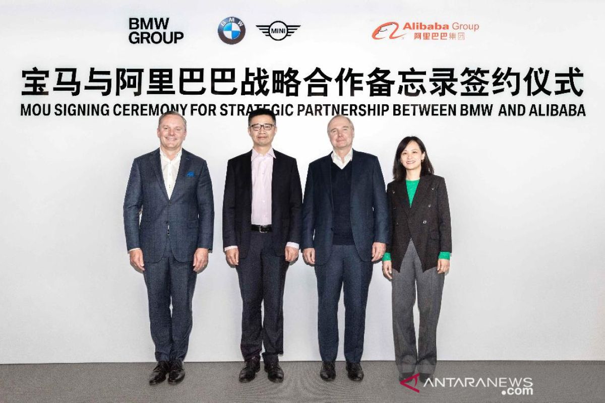 Gandeng Alibaba, BMW percepat transformasi digital