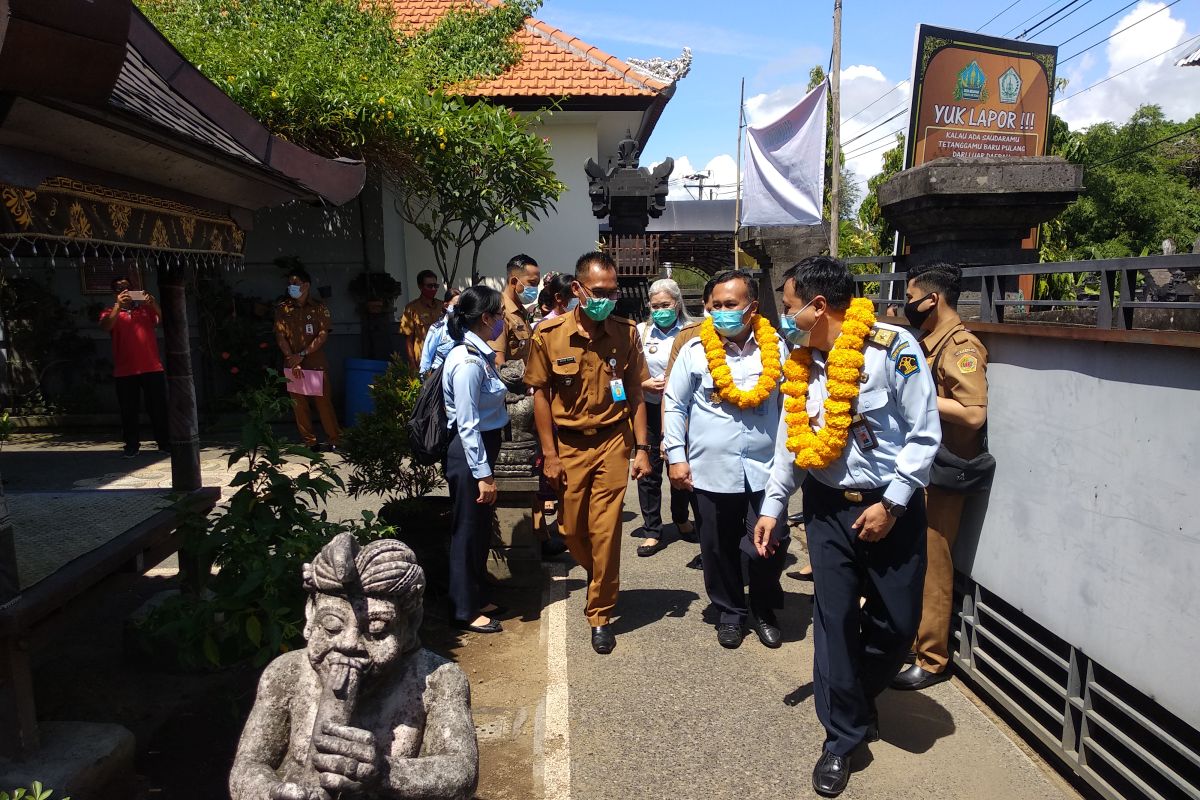Dirjen Yankomas Ditjen HAM kunjungi Posyankumhamdes di Gianyar