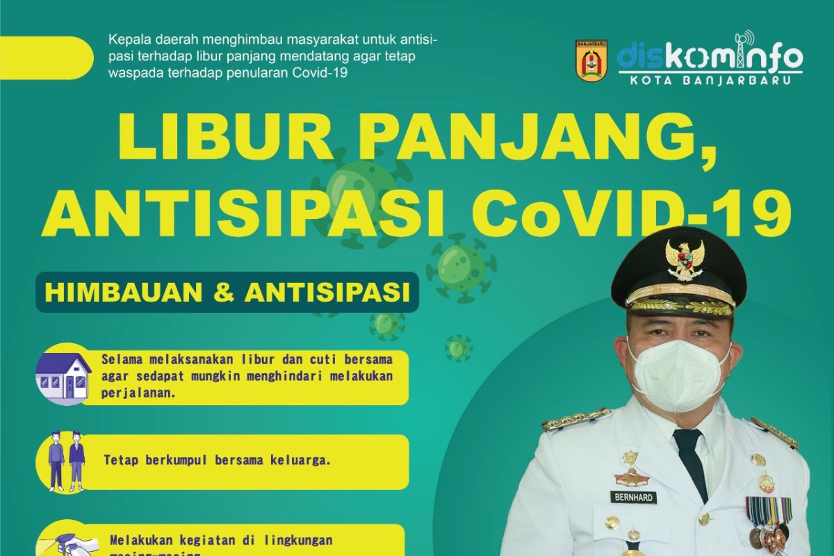 Imbau masyarakat mematuhi protokol kesehatan selama libur panjang