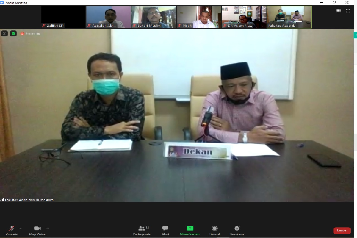 UIN Ar-Raniry Banda Aceh buka jurusan Antropologi
