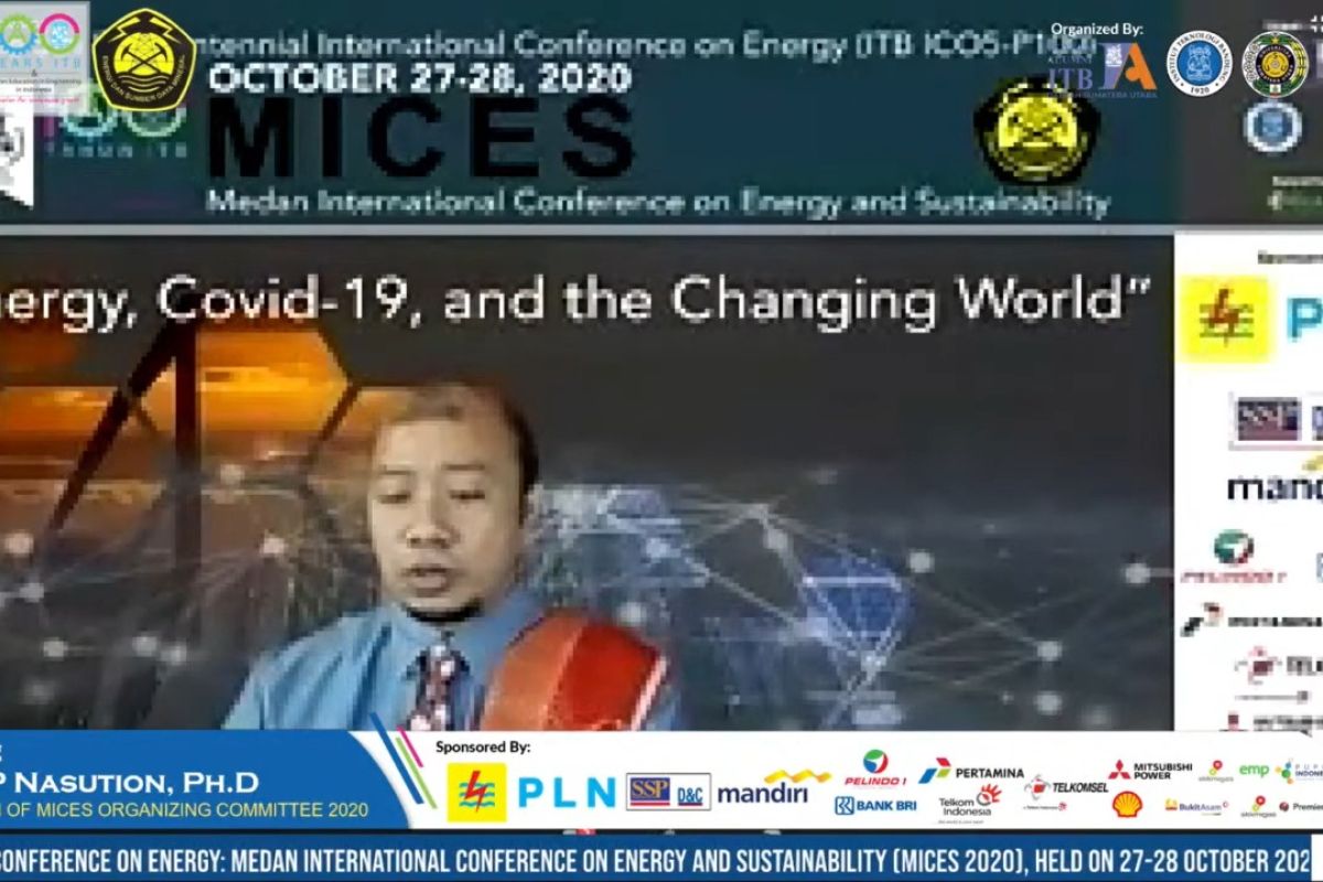 Alumni ITB Sumut gelar webinar internasional bahas dampak COVID-19 pada keamanan energi