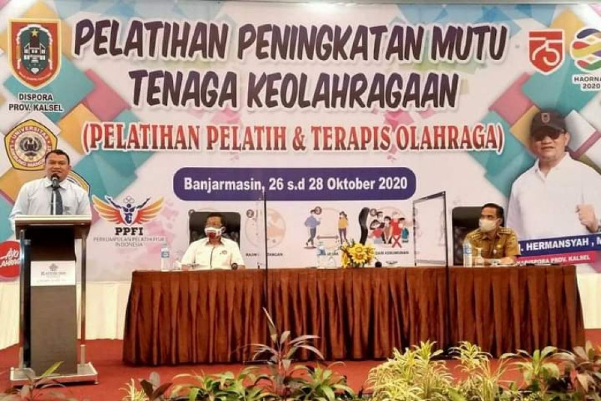 Kalsel gembleng pelatih dan terapis persiapan PON Papua