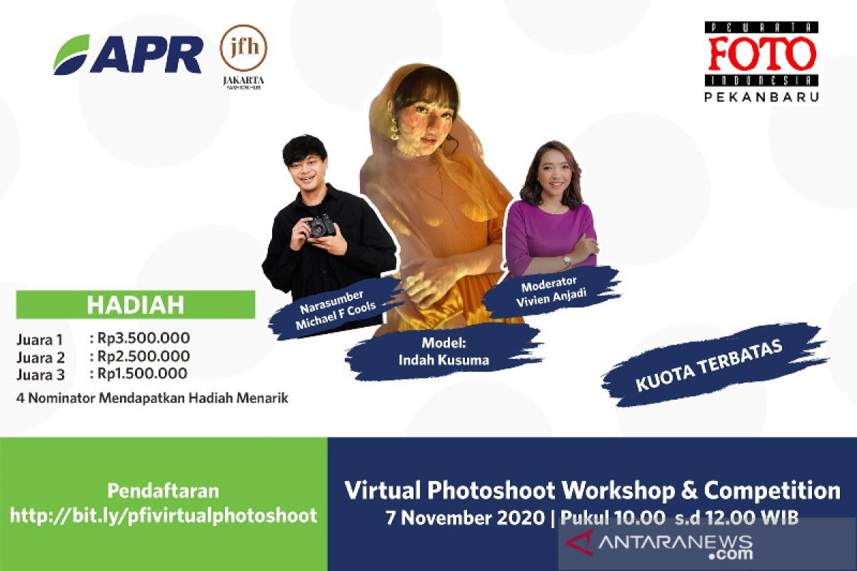 PFI Pekanbaru taja Virtual Photoshoot Workshop & Competition, begini penjelasannya