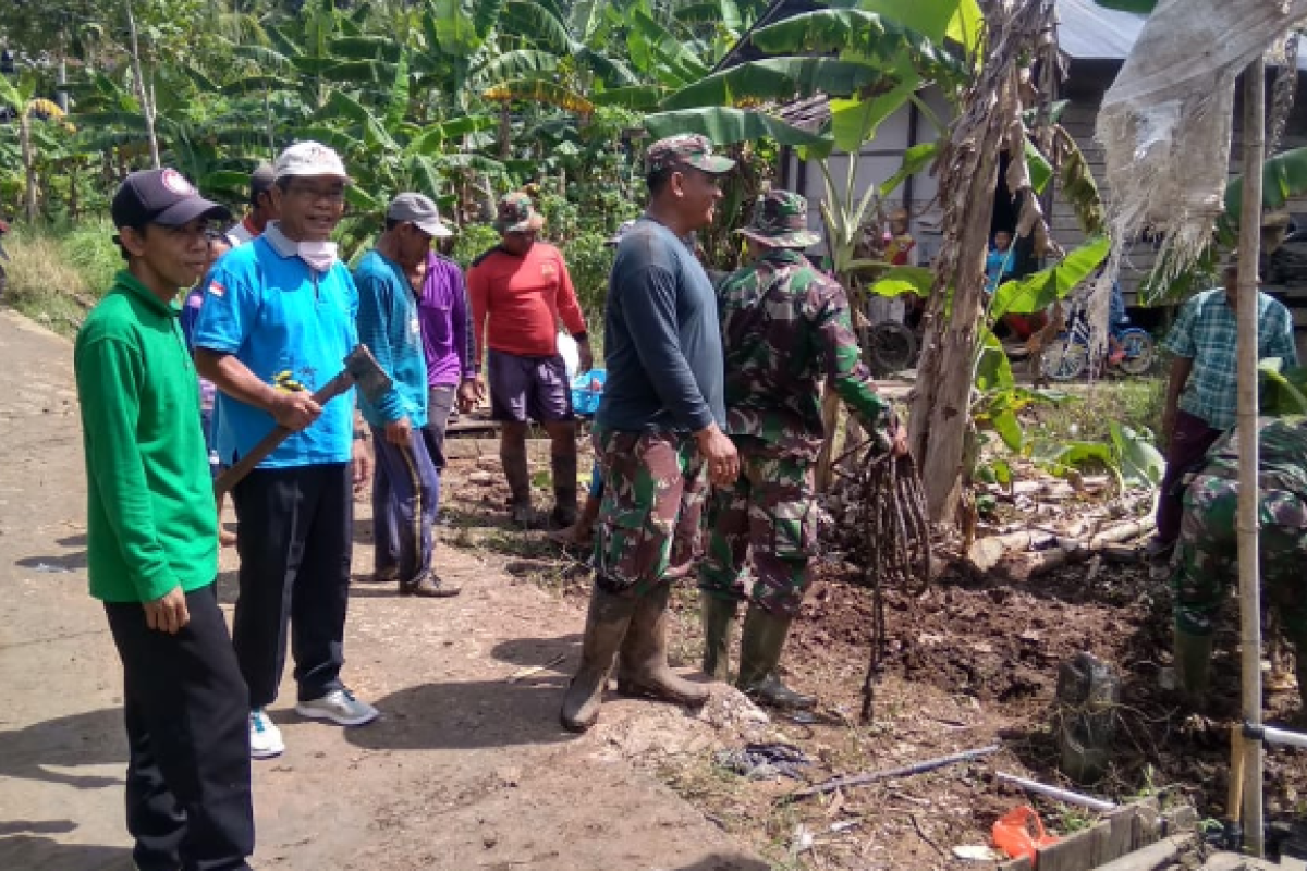 Masyarakat rasakan dampak ekonomi hasil TMMD