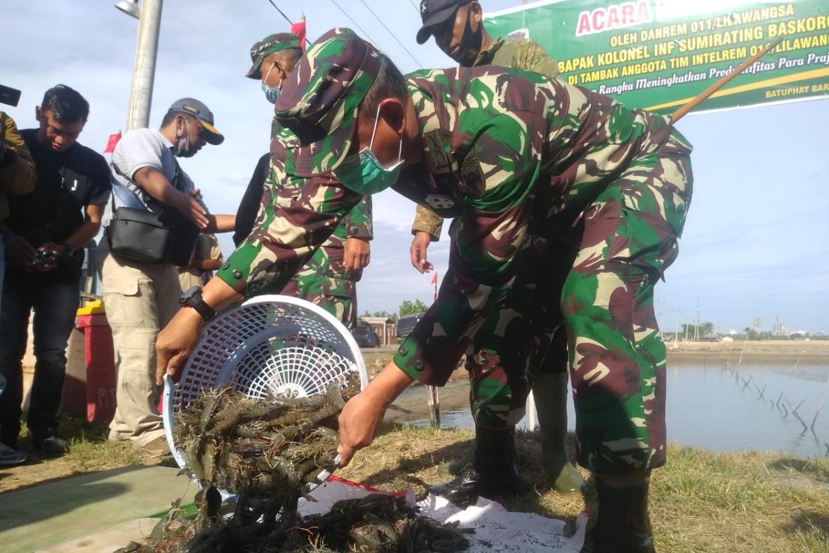 Begini cara  Korem 011/Lilawangsa menjaga ketahanan pangan ditengah pandemi COVID-19