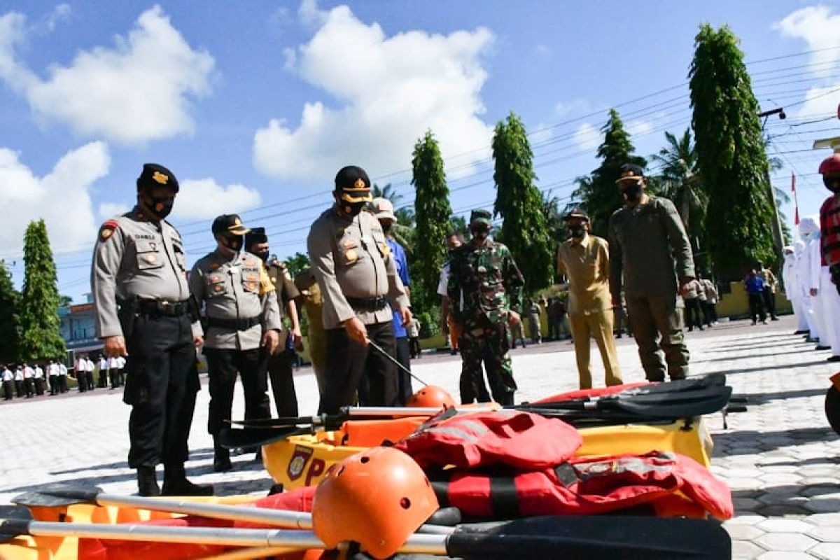 Begini cara polisi Aceh Timur hadapi bencana akhir tahun