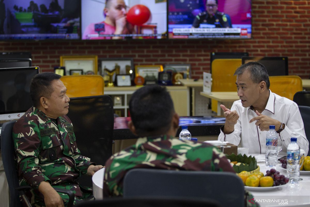 Tokoh FPI terpapar COVID-19, Pandam Jaya kunjungi ANTARA kemarin