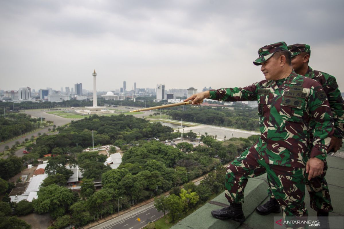 6.000 personel Kodam Jaya amankan aksi di kawasan Istana Merdeka