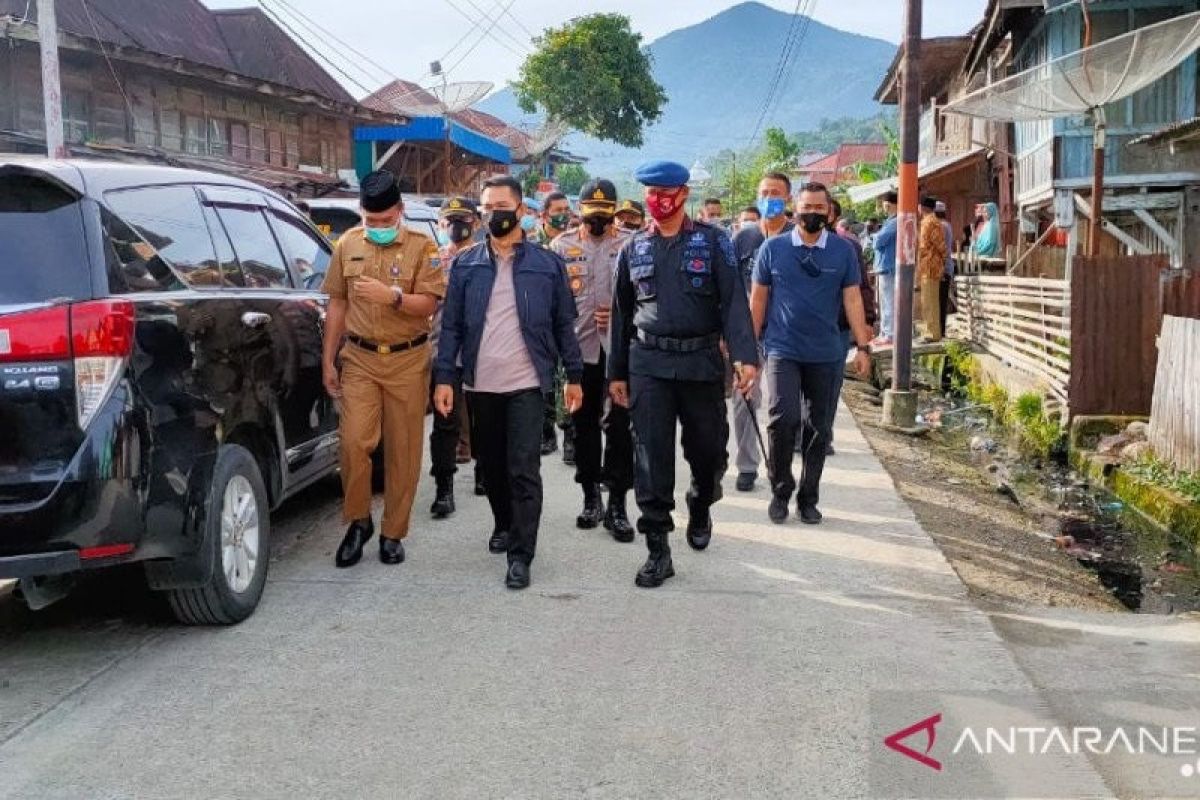 Kapolda Jambi langsung turun tangan selesaikan konflik antardesa di Kerinci