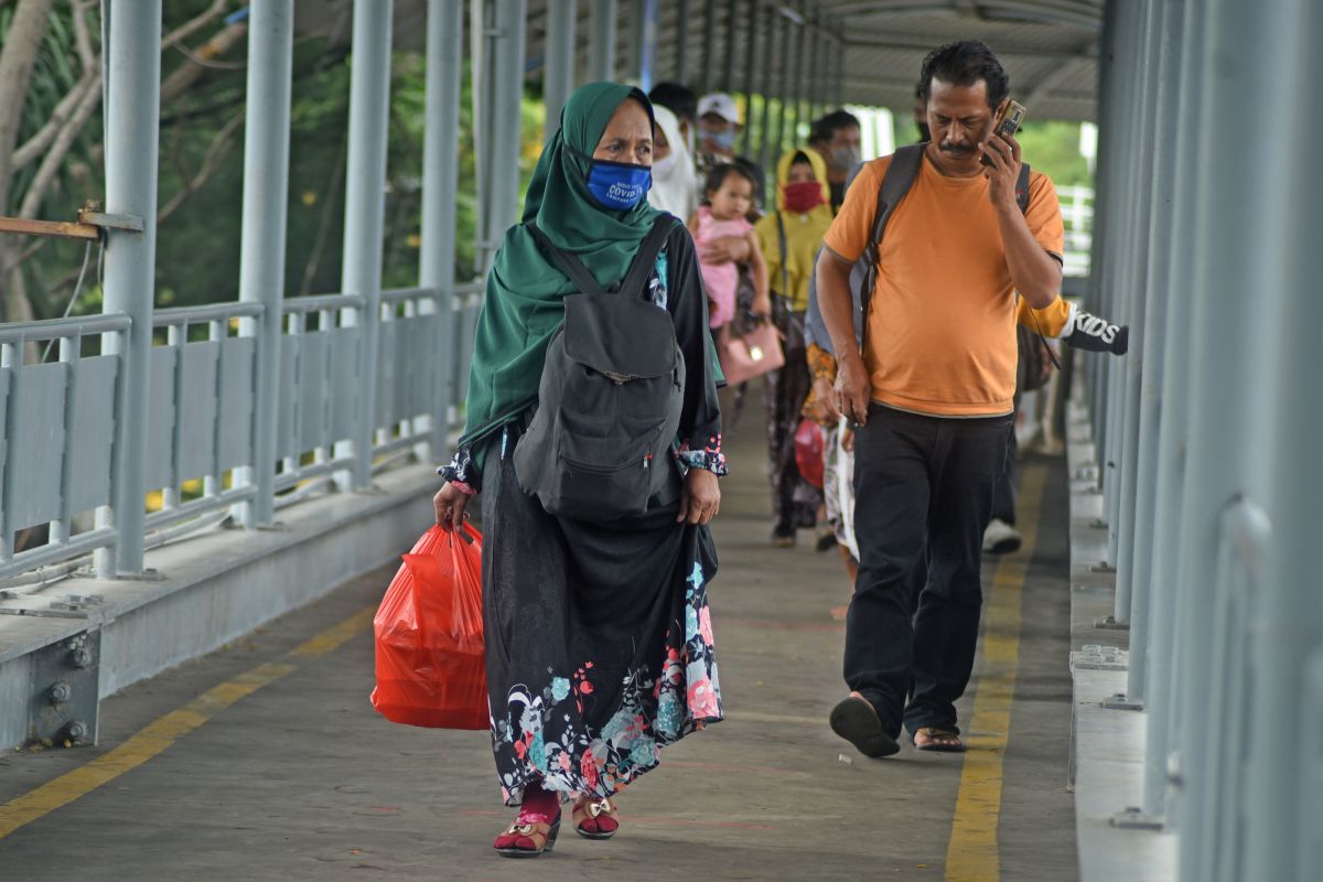 ASDP: Baru 30 persen penumpang kembali dari Sumatra ke Jawa