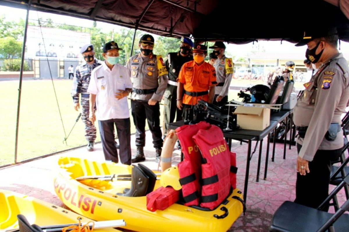 300 personel dilibatkan dalam pengamanan dan kesiapsiagaan bencana di Kapuas
