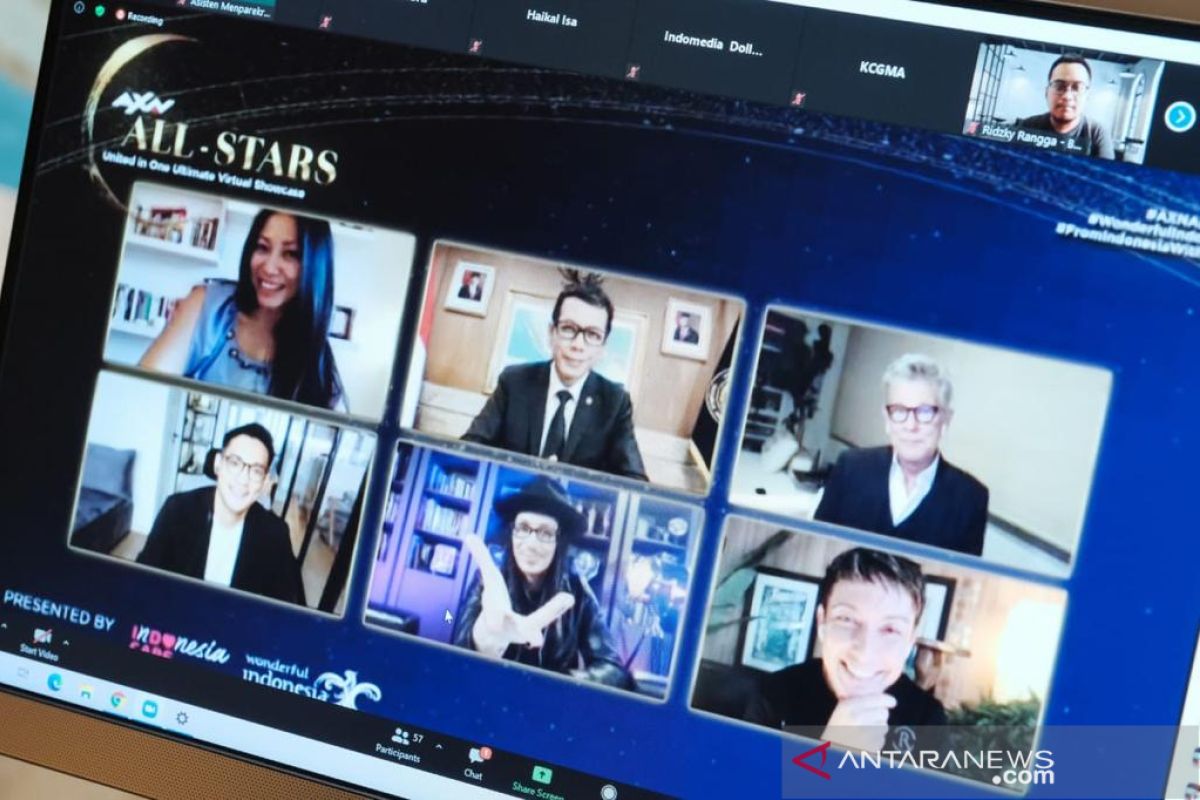 Kemenparekraf dukung acara AXN All-Stars gelar hiburan virtual di tengah pandemi