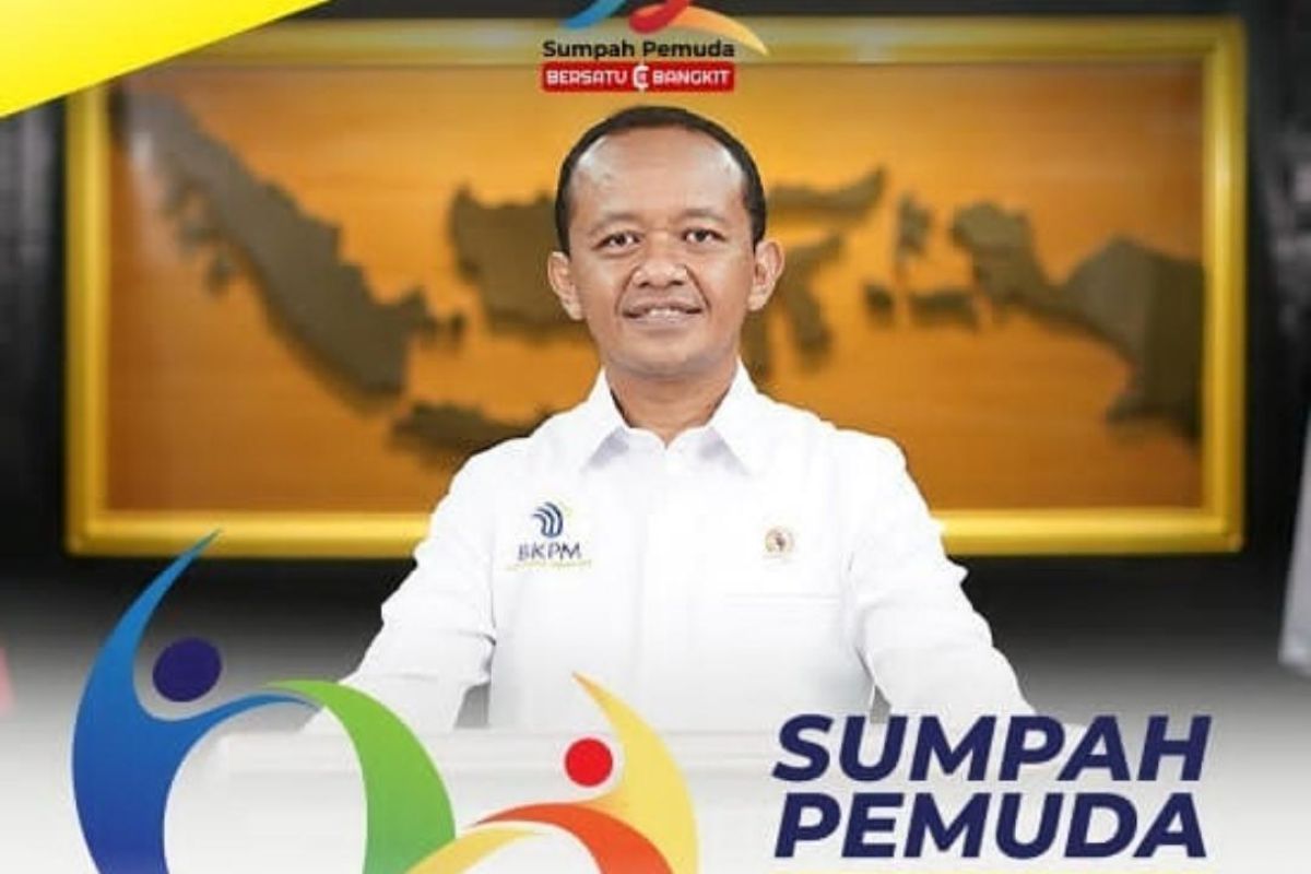 Bahlil: Kemajuan bangsa ada di genggaman pemuda