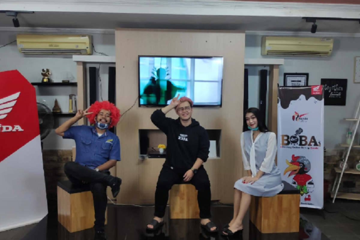 Bincang online bareng Honda bersama Aucyn dan Bang Ical tentang naik daun