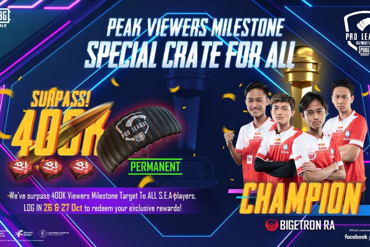 PUBG Mobile luncurkan event baru rayakan kesuksesan PMPL Season 2