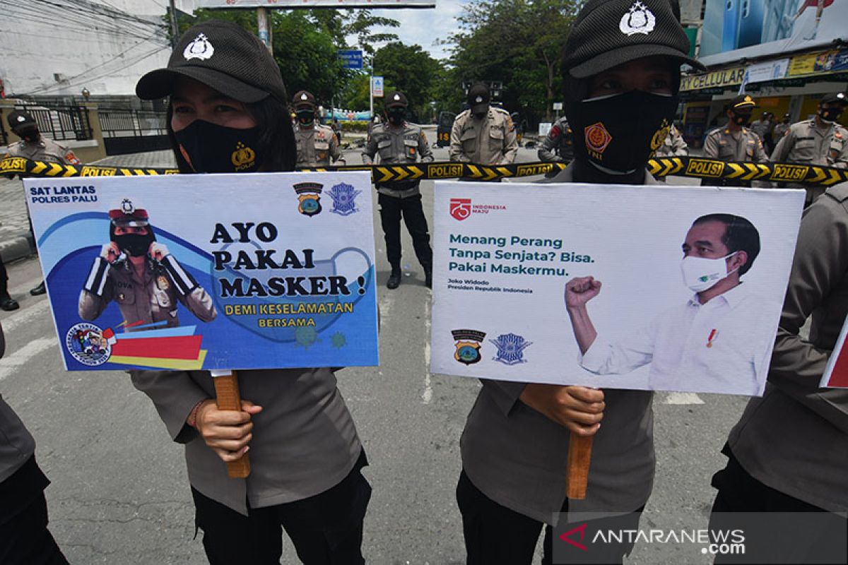 Pasien sembuh dari COVID-19 di Sulteng bertambah menjadi 613 orang